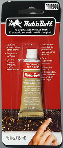 AMACO Rub 'n Buff - Grecian Gold - 1/2oz