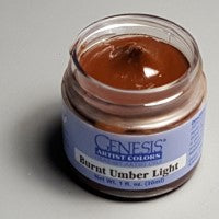 Genesis Heat-Set Paint - Burnt Umber Light - 1oz
