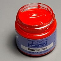 Genesis Heat-Set Paint - Genesis Red - 1oz