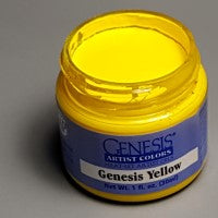 Genesis Heat Set Paint - Genesis Yellow - 1oz