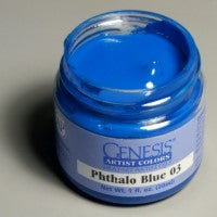 Genesis Heat-Set Paint - Phthalo Blue 03 - 1oz