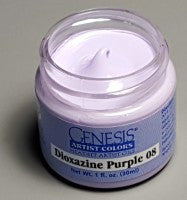 Genesis Heat-Set Paint - Dioxazine Purple 08 - 1oz