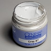 Genesis Heat-Set Paint - Gray 07 - 1oz