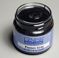Genesis Heat-Set Paint - Paynes Gray - 1oz