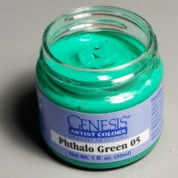 Genesis Heat-Set Paint - Phthalo Green 05 - 1oz
