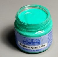 Genesis Heat-Set Paint - Phthalo Green 06 - 1oz