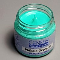 Genesis Heat-Set Paint - Phthalo Green 07 - 1oz
