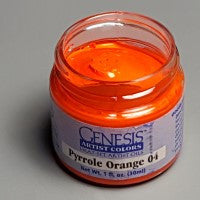 Genesis Heat-Set Paint - Pyrrole Orange 04 - 1oz