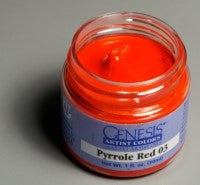 Genesis Heat-Set Paint - Pyrrole Red 03 - 1oz