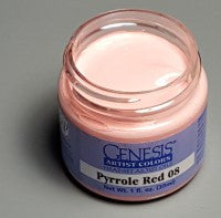 Genesis Heat-Set Paint - Pyrrole Red 08 - 1oz