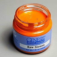 Genesis Heat-Set Paint - Raw Sienna - 1oz
