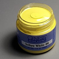 Genesis Heat-Set Paint - Yellow White 08 - 1oz